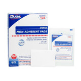 Dukal Corporation 123 Non-Adherent Pad, 2\in. x 3\in., Sterile, 1/pk, 100 pk/bx, 12 bx/cs , case