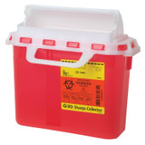 BD 305517 Sharps Collector, 5.4 Qt, Next Generation, Counter Balanced Door, Red, 20/cs (12 cs/plt) (Continental US Only) , case