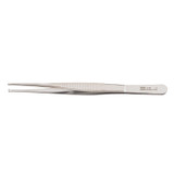 Integra Miltex 6-46 Tissue Forceps, 6\in., 1x2 Teeth, Standard, Serrated Handles , each