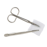 Medical Action Industries ACTION GENT-L-KARE® 4131 Suture Removal Kit Tray Includes: WF Littauer Scissors, Metal Forceps, 2\in. x 2\in. Gauze, 50/cs , case