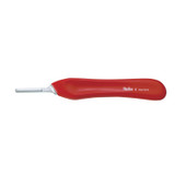 Integra Miltex 4-20 6 Scalpel Handle, 5¼\in., Plastic Handle, Red, Fits Blade Sizes 20, 21, 22, 23 & 25 , each