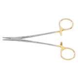 Integra Miltex 8-50TC Crile-Wood Needle Holder, 6\in., Serrated Jaws, Carb-N-Sert T.C. Jaws , each