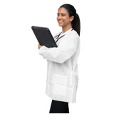 Dukal Corporation UGJ-6502-XXL FitMe Lab Jackets, XX-Large, White, 10/bg , bag