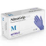Medgluv, Inc. MG5404 Exam Glove, Nitrile, X-Large, Powder-Free, Textured Finger, 3.2ml, Teal Blue, Non-Sterile, 250/bx, 10 bx/cs (Any glove product purchased after 4/10/26 is non-returnable until further notice based on the current volatility in the 
