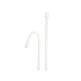Dukal Corporation 27223 Saliva Ejector, White Body/ White Tip, 100/bg, 10 bg/cs , case