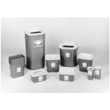 Medegen Medical Products, LLC 8705 Sharps Container, 8 Gallon Red, 13¾\in.W x 13¾\in.D x 14\in.H, 10/cs (9 cs/plt) , case