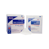 Dukal Corporation 6122 Sponge, 2\in. x 2\in., Non-Woven New Sponge, Sterile, 4-Ply, 2/pk, 25 pk/bx, 60 bx/cs , case