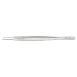 Integra Miltex 6-182 Gerald Forceps, 7\in., Tissue, Straight, 1x2 Teeth , each