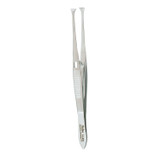 Integra Miltex 18-854 Graefe Forceps, 4 3/8\in., Standard Jaws 4½mm Wide, Fine Teeth & Catch , each