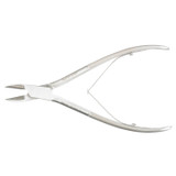 Integra Miltex 40-228 Nail Nipper, 6\in., Extra Narrow, Stainless, Straight Jaws, Double Spring , each