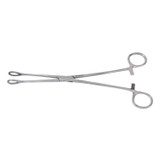 Integra Miltex V97-604 Sponge Forceps, 7\in. Straight, Serrated Jaws , each