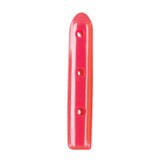 Integra Miltex TIP IT® 3-2504V Solid Vented Instrument Guard, Size 4, 1/8\in. x 1\in., Red, Non-Sterile, 50/pkg , package