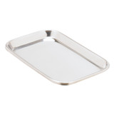 Integra Miltex 3-934 Instrument Tray, 10\in. x 6½\in. x 2332\in., Rolled Edge , each
