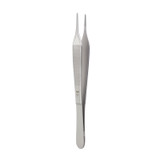 Integra Miltex 6-129 Adson Forceps, 6\in., Dressing, Serrated , each