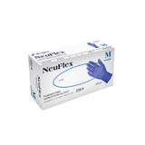 Medgluv, Inc. MG58503 Exam Glove, Nitrile, Neuflex, Large, Powder-Free (PF), Latex-Free, 3.7mL, Low Dermatitis Finger-Textured, Cornflower Blue, 250/bx, 10 bx/cs (US Only) (Any glove product purchased after 4/10/26 is non-returnable until further not