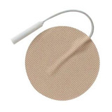 9200652 Performance Health Uni-Patch R Series Tan Tricot Electrodes, 2" Round-4 pk