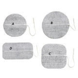 552380 Performance Health ValuTrode Cloth Electrodes, 1.25" Round - 4/pk.