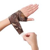 56573303 Performance Health Fabrifoam CarpalGard Wrist Support, Left, Camo - Peds Small