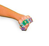 969050 Performance Health Cando Finger Weights, Multicolored, 5 Finger Set