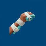 55468201 Performance Health Comfy Deviation Rest Hand Orthosis, Opposition Hand, Adult Small, Left