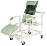 555367 Performance Health Reclining Shower/Commode Chair without Pail