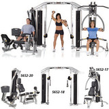 565217 Performance Health BATCA Fusion 4 Modular Gym System, Upper Body