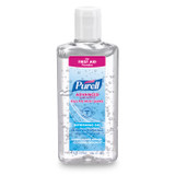 GOJO Industries, Inc. PURELL® 9651-24 Instant Hand Sanitizer, 4 fl oz Bottle with Flip-Cap, Original, 24/cs (252 cs/plt) (HAZMAT Fees Apply, cannot ship via Air or to AK, GU, HI, MP, PR, VI) , case