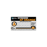 Innovative Healthcare Corp., Inc. NITRIDERM® EP ORANGE® 189350 Gloves, Exam, X-Large, Nitrile, Non-Sterile, PF, Textured, 6.5 mil Finger Thickness, High Risk, Orange, 100/bx, 10 bx/cs(Gloves currently non-returnable due to market volatility, effectiv