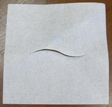 980881 TIDI Choice Headrest Sheets White Paper 12in x 12in 1,000 per Case