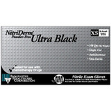 Innovative Healthcare Corp., Inc. NITRIDERM® 187200 Gloves, Exam, Medium, Nitrile, Chemo & Fentanyl Tested, Non-Sterile, PF, Textured, Black, 100/bx, 10 bx/cs (96 cs/plt)(Gloves currently non-returnable due to market volatility, effective 4/10/26) (A