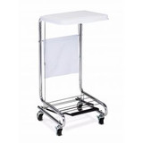 7100448 Performance Health Square Tilt-Lid Hamper White