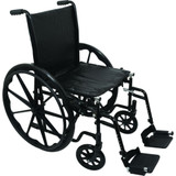 7101599 Performance Health Probasics K1 Standard Wheelchair, 18'' x 16'' W/ Legrests