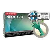 Ansell MICROFLEX NEOGARD® C522 Exam Gloves, Chloroprene, PF, Latex-Free, Textured Fingers, Green, Medium, 100/bx, 10 bx/cs (US Only) (Item on Manufacturer Backorder – Inventory Limited when Available) (Any glove product purchased after 4/10/26 is non