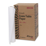 Pro Advantage ADVANTAGE® P750018 Exam Table Paper, 18\in. x 225 ft, White, Smooth, 12/cs (64 cs/plt) (020206) , case
