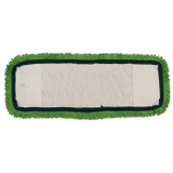 Pro Advantage ADVANTAGE® P126218 Mop Pad, Ultra Looped-End Microfiber, Pocket Style, Green, 5\in. x 18\in., (DROP SHIP ONLY from Golden Star, Inc. - $100 minimum order for prepaid freight outside the Continental U.S., $100 dollar minimum order inside