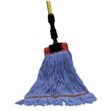 Pro Advantage ADVANTAGE® P124334 Wet Mop, Synthetic Blend, Looped End, Blue, 5\in. Headband, Single Tailband, Medium (DROP SHIP ONLY from Golden Star, Inc. - $100 minimum order for prepaid freight outside the continental U.S., $100 dollar minimum ord