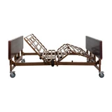 10405-HRDP Dynarex 48 Bariatric Homecare bed With Half Rail And Dynarest Plus, Bed, Half Rail, Foam Mat, 5 boxes