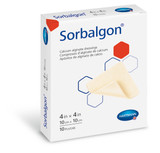 Hartmann USA, Inc. USA SORBALGONÂ® 49210001 Calcium Alginate Dressing, 4in. x 4in., Sterile, 10/bx