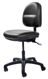 T-582-CAT Pedigo ERGO TASK CHAIR, CATTAIL. MEETS CALIFORNIA TB-117 AND TB-133. PVC-FREE UPHOLSTERY. WITHOUT ARMS, 23"BASE