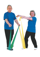 10-1240 Fabrication Enterprises, Inc. TheraBand latex-free exercise band, black, 25 yard