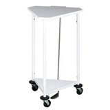 13-3485 Fabrication Enterprises, Inc. Triangular Tilt-Lid Hamper, 18"