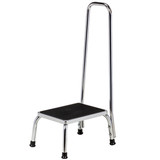 15-4465 Fabrication Enterprises, Inc. Chrome Step Stool, Handrail