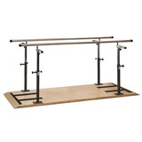 15-4490 Fabrication Enterprises, Inc. Platform Mounted Parallel Bars, 12'