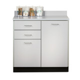 15-4577 Fabrication Enterprises, Inc. Base Cabinet, 2 Doors, 2 Drawers, 36"L