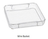 Integra Miltex WIRE BASKET WITH FEET 1/2 SIZE, 2-3/4IN