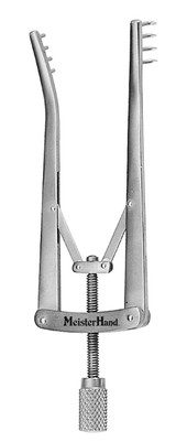 MH11-13 Integra Miltex ALM RETRACTOR 4, SPREAD 2-7/8, PRONGS 10MM DEEP