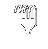 MH11-542 Integra Miltex VOLKMAN RETRACTOR 8-3/4, 4-PRONG,BLUNT,RING HANDLE