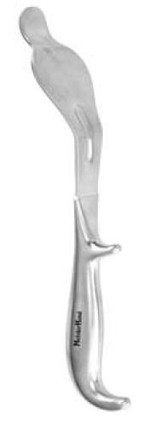 MH11-582 Integra Miltex BENNETT TIBIA RETRACTOR 9-3/4, BLADE 2-1/2 WIDE