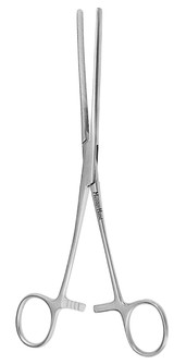 MH16-160 Integra Miltex DOYEN INTESTINAL CLAMP 9, STRAIGHT, SERRATED