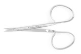 MH18-1417 Integra Miltex IRIS SCISSORS 3-7/8, STR, 14MM BLADES, RIBBON RING